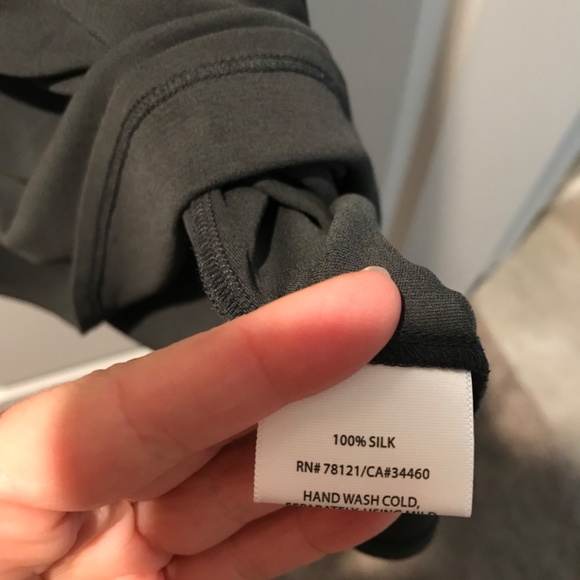 NWT Eileen Fisher 100% silk petite small tank/tunic top - Picture 6 of 8